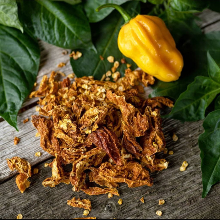 Habanero Yellow сушений перець 