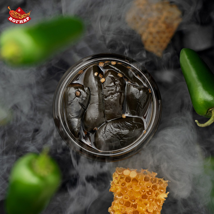 Копчений халапеньйо в медовому маринаді